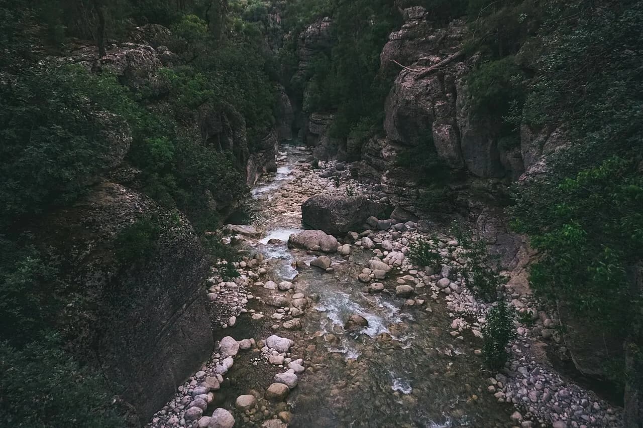 Köprülü Kanyon ve Tazı Kanyonu manzarası